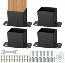 Stulpo pagrindas, Stulpo laikiklis, Terasos stulpo pagrindas, Pavėsinės stulpo pagrindas, Turėklų stulpo pagrindas, Anglinio plieno stulpo pagrindas, Tvirtas stulpo pagrindas
