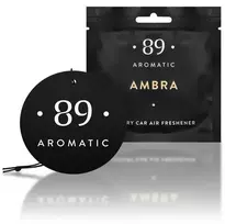 Aromatic 89 Kabinamas popierinis oro gaiviklis Ambra (santalo, muskuso ir gvajakmedžio kvapo)