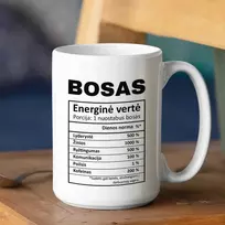 XL puodelis "Boso sudėtis" (450ml)