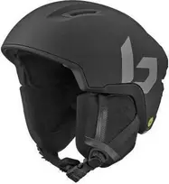 BOLLE ATMOS MIPS Juodas Matte slidinėjimo šalmas (Dydis: 55-59cm)