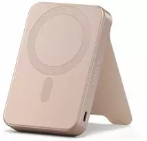 Satechi OntheGo? Qi2 10K Magnetic Power Bank with Stand - Desert pink