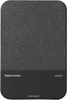 Native Union (Re)Classic Qi2 Power Bank - magnetyczny powerbank 5000 mAh kompatybilny su MagSafe i Qi2, kabelis USB-C - USB-C 15 cm w zestawie (juodas)