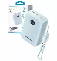 Vention 20000mAh 2 x USB-C 1x USB-A su ekranu 22,5W mėlyna