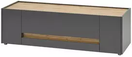 TV staliukas TV stovas City, 140 cm, antracitas/ąžuolinė