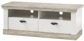 TV staliukas TV stovas Imv Florenz, 134 cm, baltoji pušis/pušis