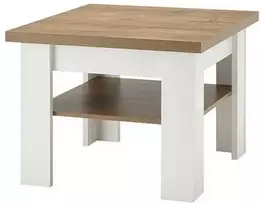 Kavos staliukas Imv Provence, 70 cm, baltoji pušis/ąžuolas