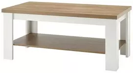 Kavos staliukas Imv Provence, 120 cm, baltoji pušis/ąžuolas