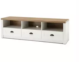 TV staliukas TV stovas Imv Provence, 160 cm, baltoji pušis/ąžuolas