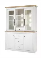 Bufetas Imv Westminster, 152 cm, balta/ąžuolinė