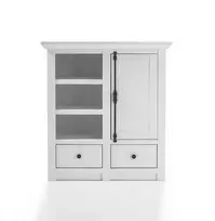 Komoda Imv Westerland, 105x45xH115 cm, baltoji pušis