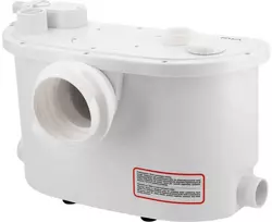 Sanitarinis siurblys su smulkintuvu, 400W, automatinis veikimas, nuotekų siurblys, fekalinis siurblys