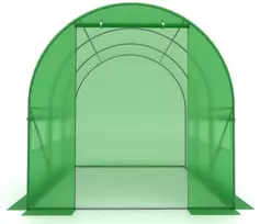 Šiltnamis tunelis 2x3.5m, sutvirtintas rėmas, UV plėvelė, 7m2 sodo tunelis, auginimo tunelis, daržo tunelis, plėvelinis šiltnamis