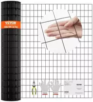 Tvorų tinklas 1.22x15.24m, cinkuotas, 16 dydžio vištidės vielos ritinys, PVC danga, triušių, gyvačių, paukštidės aptvarams