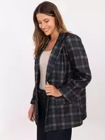 Moda Švarkas moterims -IT-MA-21739.16P-tamsiai mėlyna