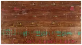 Stalviršis, 120x60x1,5cm, perdirbta mediena, stačiakampis