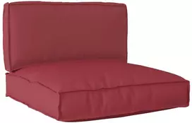Pallet pagalvių rinkinys 2 pcs Smėlio Oksfordo audinys