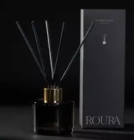 Roura Namų kvapas ICON Amber, su lazdelėmis, 100 ml, iki 50 d, vnt