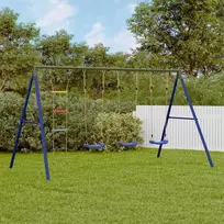 Lauko sūpynių komplektas su sūpynėmis ir kopėčiomis