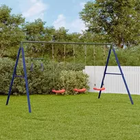 Lauko sūpynių komplektas su sūpynėmis ir trapecija