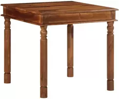 Valgomojo stalas 80x80x77 cm Akacijos masyvo