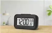 „Winner Group WG“ – žadintuvas su vidiniu termometru WG DigiTherm Alarm, juodas
