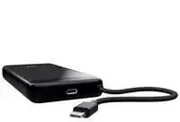 TRUST Fiera išorinė baterija, 20000 mAh, su laidu, 2x USB-C, juoda