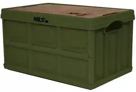 NCB4007 SULANKSTOMAS ŽALIAS STOVYKLAVIMO DĖŽĖS STALO FUNKCIJA 2IN1 NILS CAMP