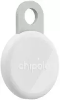 „Chipolo LOOP“ – įkraunamas „Bluetooth“ sekiklis su silikonine kilpa, skirtas „iOS“ ir „Android“, kreidos spalvos