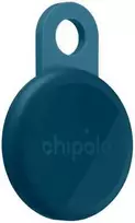 „Chipolo LOOP“ – įkraunamas „Bluetooth“ sekiklis su silikonine kilpa, skirtas „iOS“ ir „Android“, tamsiai mėlynas