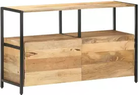 Šoninė spintelė, 110x35x65cm, mango medienos masyvas