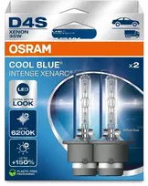 Osram Lemputė (2 vnt. rinkinys) D4S 42V 35W P32D-5, intensyviai mėlyna, „NextGen“ 6200K