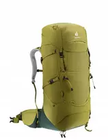 Deuter „Aircontact Core“ 50 l + 10 l kaktusų ir gebenės spalvos žygio kuprinė