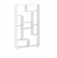 Target Home Prie sienos tvirtinama grindų lentyna, vertikali, horizontali, balta