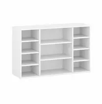 Target Home Lentyninė spintelė svetainei, batų lentynos, knygos, baltos