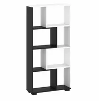 Target Home Lentyna 120x60x20cm siena-grindys balta/juoda