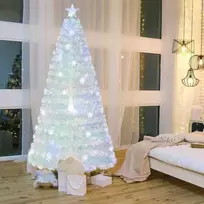 Promotions Dirbtinė Kalėdinė eglutė, 210 cm, Balta