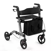 Promotions Medicininis vaikštynė, sulankstomas aliumininis vaikštynas, 57,2x83,8x95,3 cm, tamsiai mėlynas