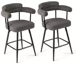 Promotions Sukamasis baro kėdė, 69x(aukštis) cm, pilka
