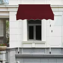 Promotions Ištraukiama markizė, 150x120 cm, pilkai balta
