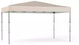 Promotions Lauko palapinė su stogu, 365x225 cm, smėlio spalvos