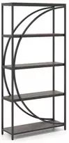 Promotions Etagere knygų lentyna, 86x30x175 cm, ruda