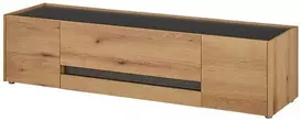 TV staliukas TV stovas Imv City, 170 cm, ažuolinė/antracitas