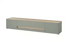TV staliukas TV stovas Imv City, 224 cm, žalias/ąžuolas