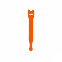 Orange Daugiafunkciniai Velcro tvirtinimo dirželiai Bradas TR, 10 x 100 mm, 10 vnt, oranžinis
