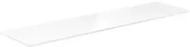 Mexen Uni vonios spintelės stalviršis, 210 cm, Baltas glossy