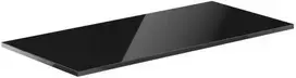 Mexen Uni vonios spintelės stalviršis, 110 cm, Juodas glossy