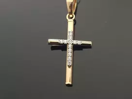 Auksinis pakabukas Kryžiukas