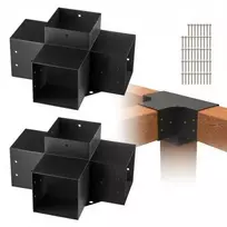 Vevor Pergolos laikiklių komplektas 6x6 coliai