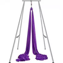 Vevor Oro jogos stovas su hamaku, violetinis