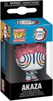 FUNKO POP! Raktų pakabutis: Demon Slayer - Akaza, ~9 cm